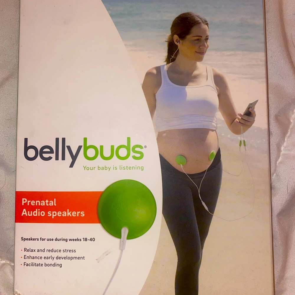 Belly buds prenatal audio speakers